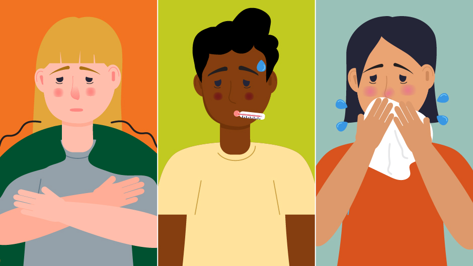 Allergies and Post-Nasal Drip Causing Sore Throat