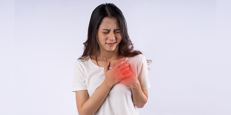 Chest Pain in Women: Often Atypical Heart Attack Symptoms