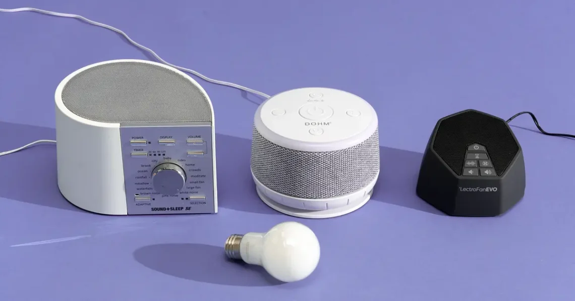 Using White Noise or Nature Sounds to Drift Off